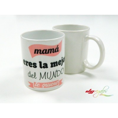 Taza personalizada 'La mejor mamá'