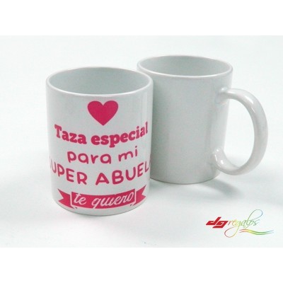 Taza personalizada 'Super Abuela'