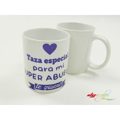 Taza personalizada 'Super Abuelo'
