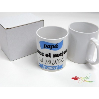 Taza personalizada El mejor papá