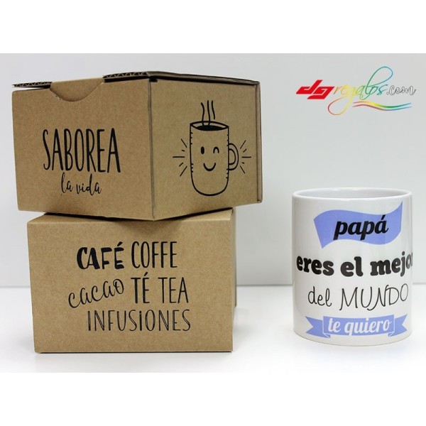 Taza personalizada 'El mejor papá'