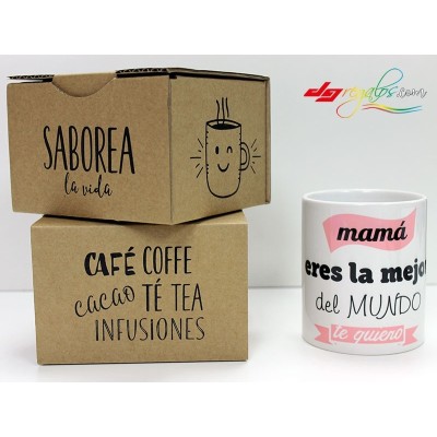 Taza personalizada 'La mejor mamá'