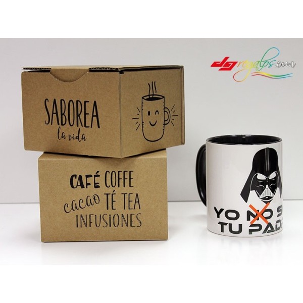 Taza personalizada 'Yo no soy tu padre'