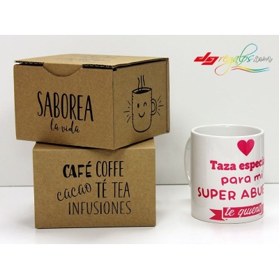 Taza personalizada 'Super Abuela'