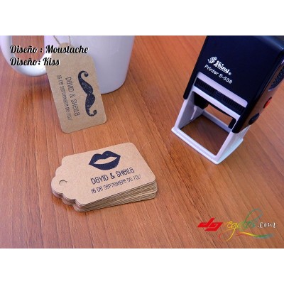 Sellos personalizados cuadrados