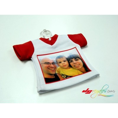 Mini Camiseta con percha
