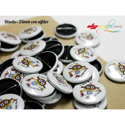 Chapa personalizadas con foto o diseño