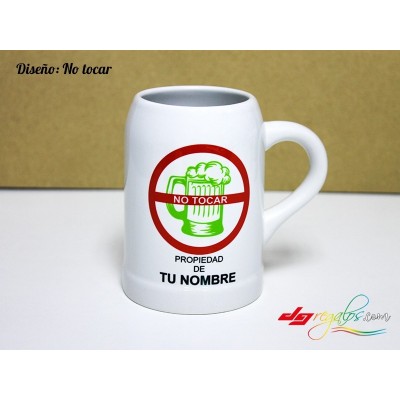 Jarras de cerveza personalizadas a todo color