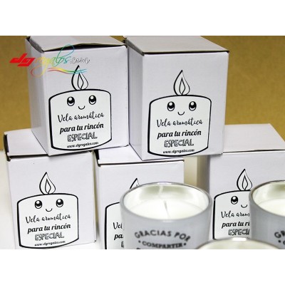 Velas personalizadas