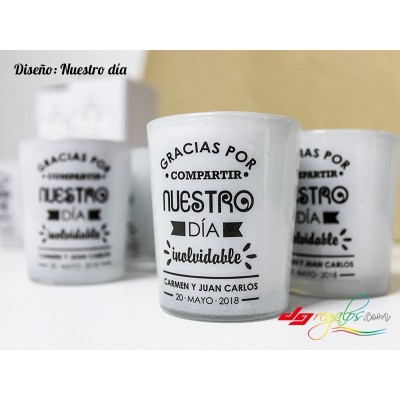Velas personalizadas