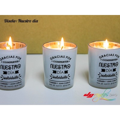 Velas personalizadas