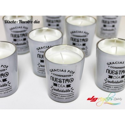 Velas personalizadas
