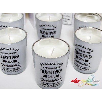 Velas personalizadas