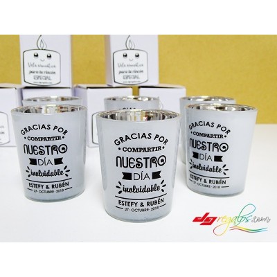Velas personalizadas