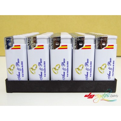Mecheros - Encendedores personalizados para bodas