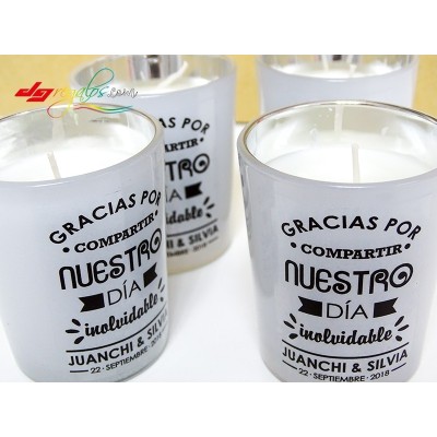 Velas personalizadas