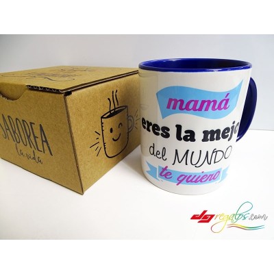Taza personalizada 'La mejor mamá'