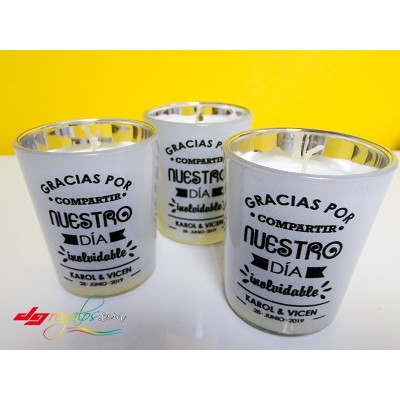 Velas personalizadas