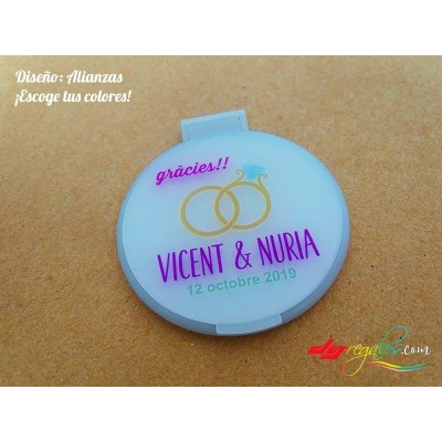Espejo de bolso personalizado 'Koala'