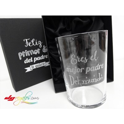 Vasos de sidra o cubatas grabado a láser