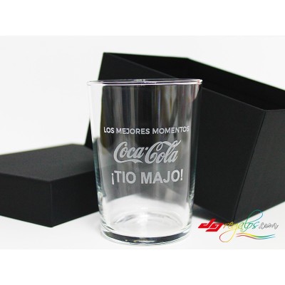 Vasos de sidra o cubatas grabado a láser