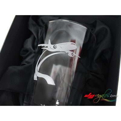 Vasos de sidra o cubatas grabado a láser