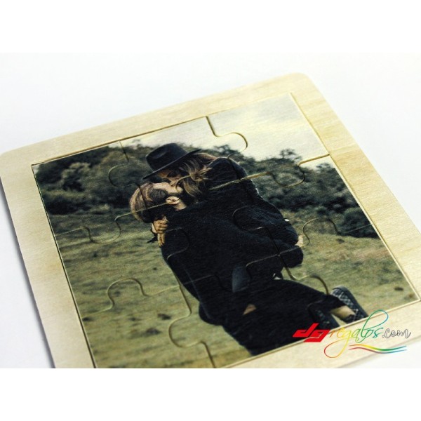 Puzzle de madera personalizado con tu foto