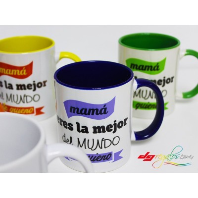 Taza personalizada 'La mejor mamá'