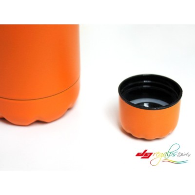 Botella de acero inoxidable personalizada con grabado a láser