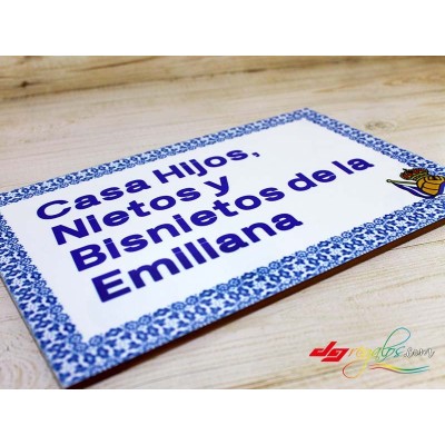 Azulejo Personalizado 20x30 cm