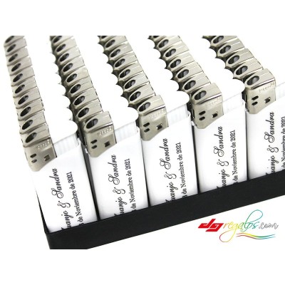 Mecheros - Encendedores personalizados para bodas