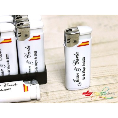Mecheros - Encendedores personalizados para bodas