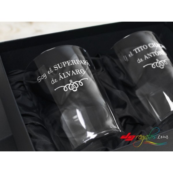 Vasos de Sidra y Cubatas Personalizados a Láser
