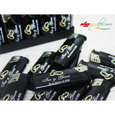 Mecheros - Encendedores personalizados para bodas