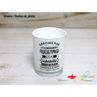 Velas personalizadas