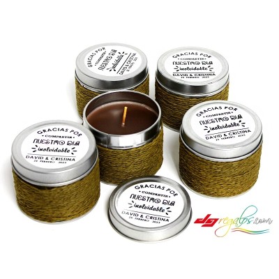 Velas personalizadas