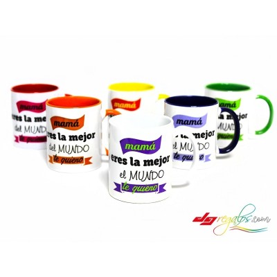Taza personalizada 'La mejor mamá'