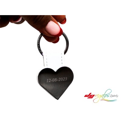 Lllavero corazon personalizado