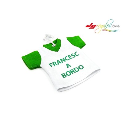 Mini Camiseta con percha