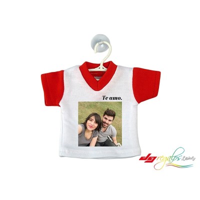 Mini Camiseta con percha