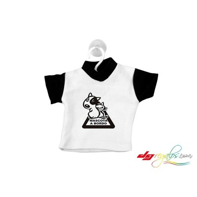 Mini Camiseta con percha