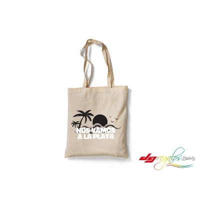 Tote Bag Personalizada de Algodón Natural – Crea Tu Bolsa con Foto, Texto o Diseño Propio