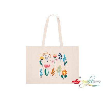 Tote Bag Personalizada de Algodón Natural – Crea Tu Bolsa con Foto, Texto o Diseño Propio