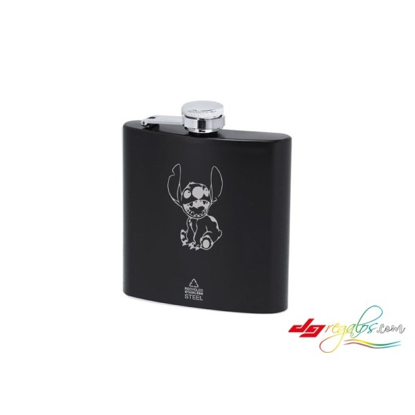 Petaca de Acero Inoxidable Personalizada | Grabado Láser de Alta Definición para Regalo