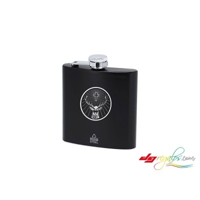 Petaca de Acero Inoxidable Personalizada a Láser para regalar – 175 ml