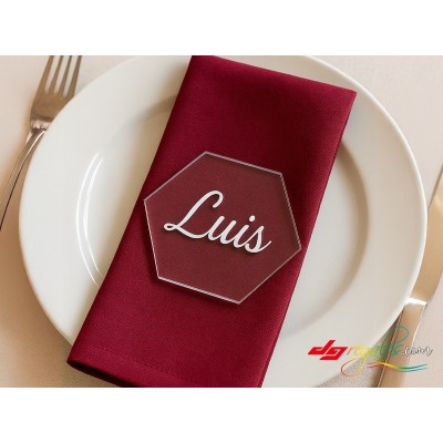 Marcasitios de Metacrilato Personalizados para Bodas – Detalles Originales para Invitados